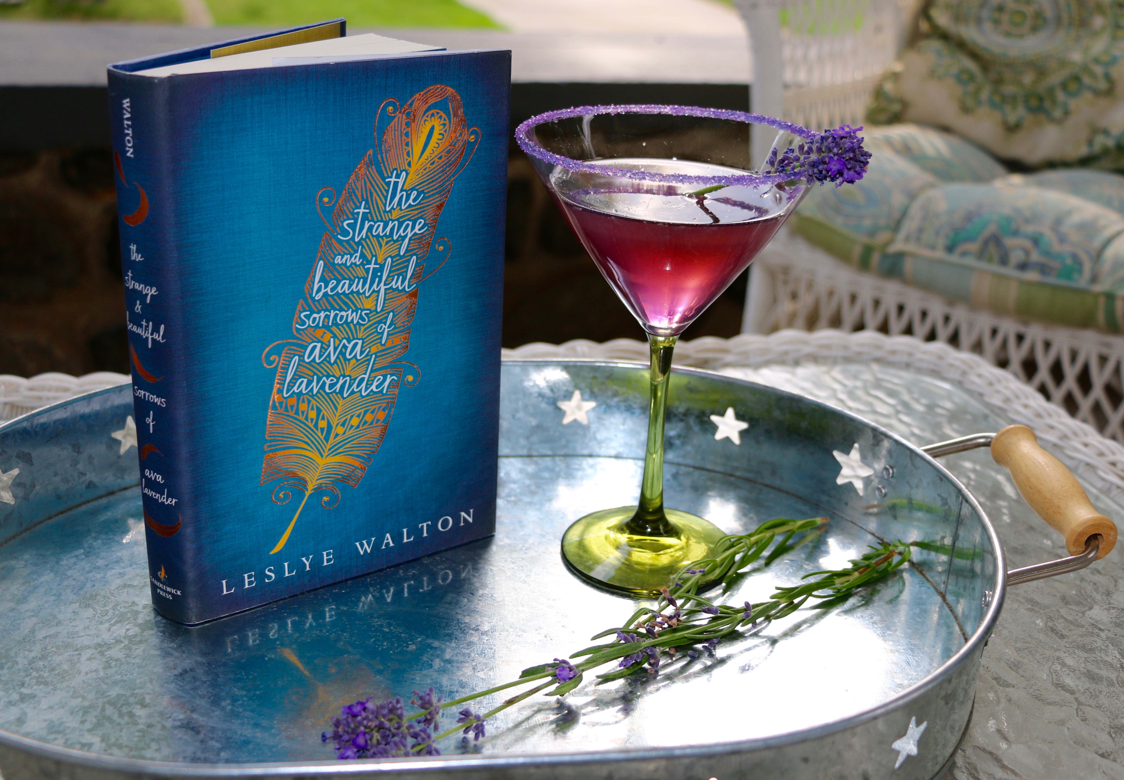 The Strange and Beautiful Sorrows of Ava Lavender and Lavender Martini
